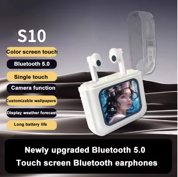Smart Headphones With LCD Display