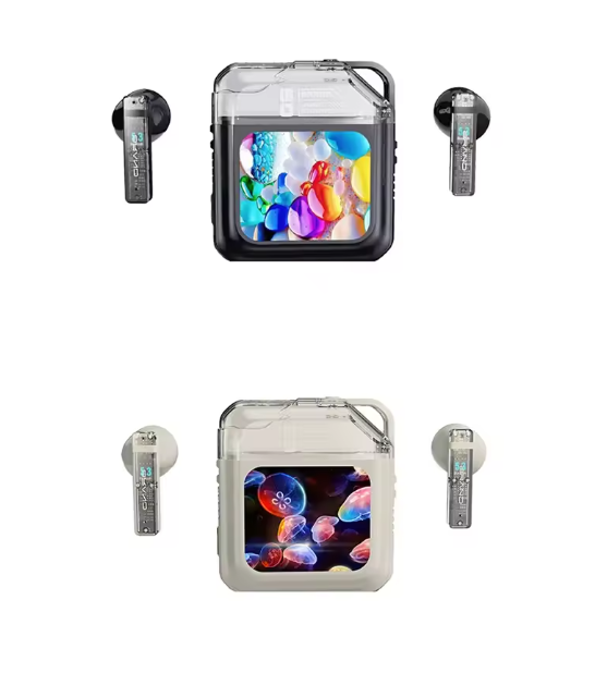 Smart Headphones With LCD Display